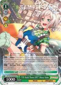 "I'll Hold Them Off!" Moca Aoba (SR) - BanG Dream! Girls Band Party! Vol.2 - Weiss Schwarz card
