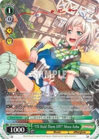 "I'll Hold Them Off!" Moca Aoba (SPM) (B) - BanG Dream! Girls Band Party! Vol.2 - Weiss Schwarz card