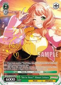 "We're Here!" Himari Uehara (SPM) (A) - BanG Dream! Girls Band Party! Vol.2 - Weiss Schwarz card