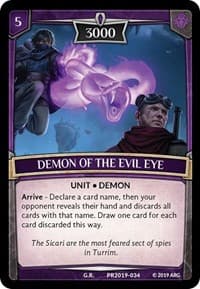 Demon of the Evil Eye - Argent Saga Promos - Argent Saga TCG card