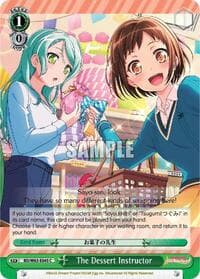 The Dessert Instructor - BanG Dream! Girls Band Party! Vol.2 - Weiss Schwarz card