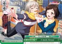 A Quick Detour - BanG Dream! Girls Band Party! Vol.2 - Weiss Schwarz card