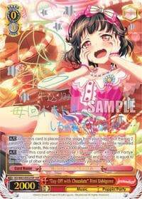 "Day Off with Chocolate" Rimi Ushigome (SSP) - BanG Dream! Girls Band Party! Vol.2 - Weiss Schwarz card