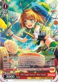 "Self-Taught Survival" Maya Yamato (SPM) (B) - BanG Dream! Girls Band Party! Vol.2 - Weiss Schwarz card