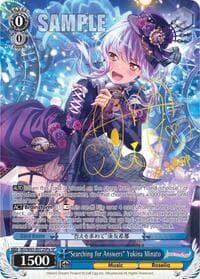 "Searching for Answers" Yukina Minato (SP) (A) - BanG Dream! Girls Band Party! Vol.2 - Weiss Schwarz card