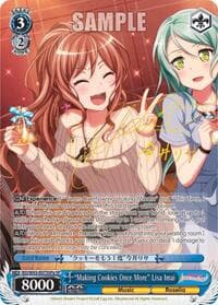 "Making Cookies Once More" Lisa Imai (SP) (A) - BanG Dream! Girls Band Party! Vol.2 - Weiss Schwarz card