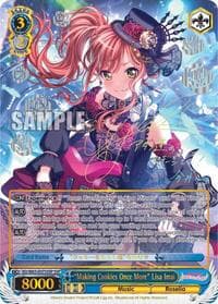 "Making Cookies Once More" Lisa Imai (SSP) - BanG Dream! Girls Band Party! Vol.2 - Weiss Schwarz card