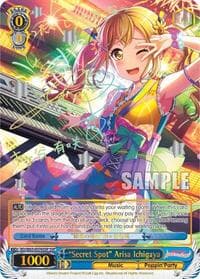 "Secret Spot" Arisa Ichigawa (SSP) - BanG Dream! Girls Band Party! Vol.2 - Weiss Schwarz card