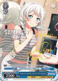 "Sharing Something with You" Eve Wakamiya (SP) (A) - BanG Dream! Girls Band Party! Vol.2 - Weiss Schwarz card