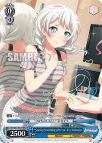 "Sharing Something with You" Eve Wakamiya (SP) (B) - BanG Dream! Girls Band Party! Vol.2 - Weiss Schwarz card