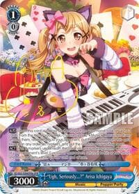 "Ugh, Seriously...?" Arisa Ichigaya (SPM) (A) - BanG Dream! Girls Band Party! Vol.2 - Weiss Schwarz card