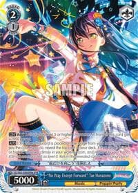 "No Way Except Forward" Tae Hanazono (SPM) (A) - BanG Dream! Girls Band Party! Vol.2 - Weiss Schwarz card