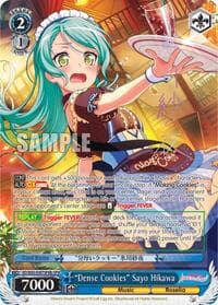 "Dense Cookies" Sayo Hikawa (SPM) (B) - BanG Dream! Girls Band Party! Vol.2 - Weiss Schwarz card
