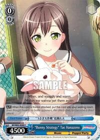 "Bunny Strategy" Tae Hanazono - BanG Dream! Girls Band Party! Vol.2 - Weiss Schwarz card