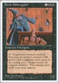 Xenic Poltergeist - Fourth Edition - Magic: The Gathering card