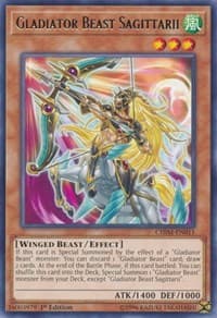 Gladiator Beast Sagittarii - Chaos Impact - YuGiOh card