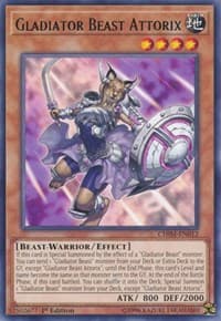 Gladiator Beast Attorix - Chaos Impact - YuGiOh card