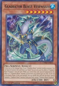 Gladiator Beast Vespasius - Chaos Impact - YuGiOh card
