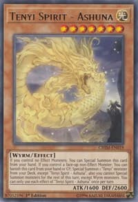 Tenyi Spirit - Ashuna - Chaos Impact - YuGiOh card