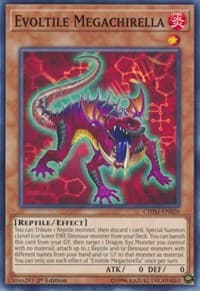 Evoltile Megachirella - Chaos Impact - YuGiOh card