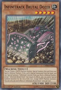 Infinitrack Brutal Dozer - Chaos Impact - YuGiOh card