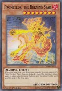 Prometeor, the Burning Star - Chaos Impact - YuGiOh card