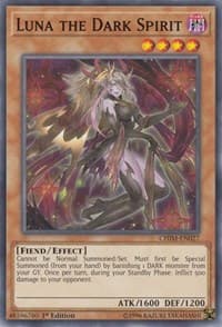 Luna the Dark Spirit - Chaos Impact - YuGiOh card
