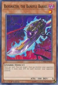 Bayonater, the Baneful Barrel - Chaos Impact - YuGiOh card