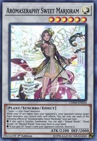 Aromaseraphy Sweet Marjoram - Chaos Impact - YuGiOh card