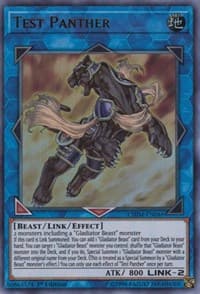 Test Panther - Chaos Impact - YuGiOh card