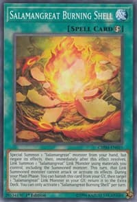 Salamangreat Burning Shell - Chaos Impact - YuGiOh card