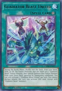 Gladiator Beast United - Chaos Impact - YuGiOh card