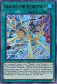 Gladiator Rejection - Chaos Impact - YuGiOh card