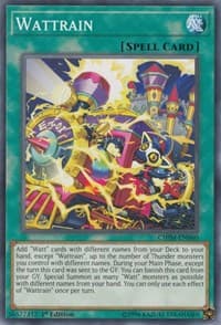Wattrain - Chaos Impact - YuGiOh card