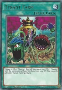 Tyrant Farm - Chaos Impact - YuGiOh card