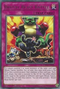 Brutal Beast Battle - Chaos Impact - YuGiOh card