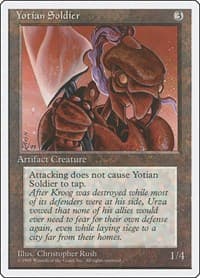 Yotian Soldier - Fourth Edition - Magic: The Gathering card