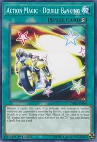 Action Magic - Double Banking - Chaos Impact - YuGiOh card