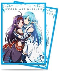 Sword Art Online II Yuuki & Asuna Standard Deck Protector Sleeve (65-Pack) - Ultra Pro Card Sleeves - Card Sleeves card