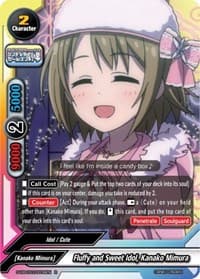 Fluffy and Sweet Idol, Kanako Mimura - The iDOLM@STER Cinderella Girls Theater - Future Card BuddyFight card