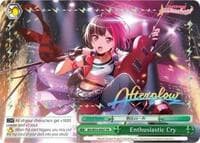 Enthusiastic Cry (Alternate Art Promo) - BanG Dream! Girls Band Party! - Weiss Schwarz card