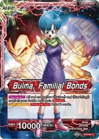Bulma // Bulma, Familial Bonds - Malicious Machinations - Dragon Ball Super: Masters card
