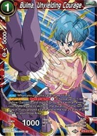Bulma, Unyielding Courage - Malicious Machinations - Dragon Ball Super: Masters card