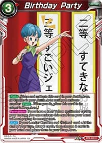 Birthday Party - Malicious Machinations - Dragon Ball Super: Masters card