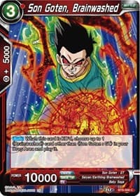 Son Goten, Brainwashed - Malicious Machinations - Dragon Ball Super: Masters card