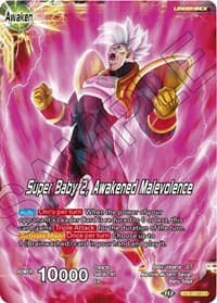 Super Baby 1 // Super Baby 2, Awakened Malevolence - Malicious Machinations - Dragon Ball Super: Masters card
