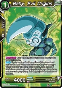 Baby, Evil Origins - Malicious Machinations - Dragon Ball Super: Masters card