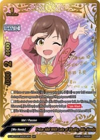 3-star Idol With Lots of Vitality, Mio Honda (ER) - The iDOLM@STER Cinderella Girls Theater - Future Card BuddyFight card