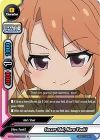 Soccer Idol, Haru Yuuki - The iDOLM@STER Cinderella Girls Theater - Future Card BuddyFight card