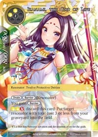 Izanami, the God of Life - Alice Origin - Force of Will card